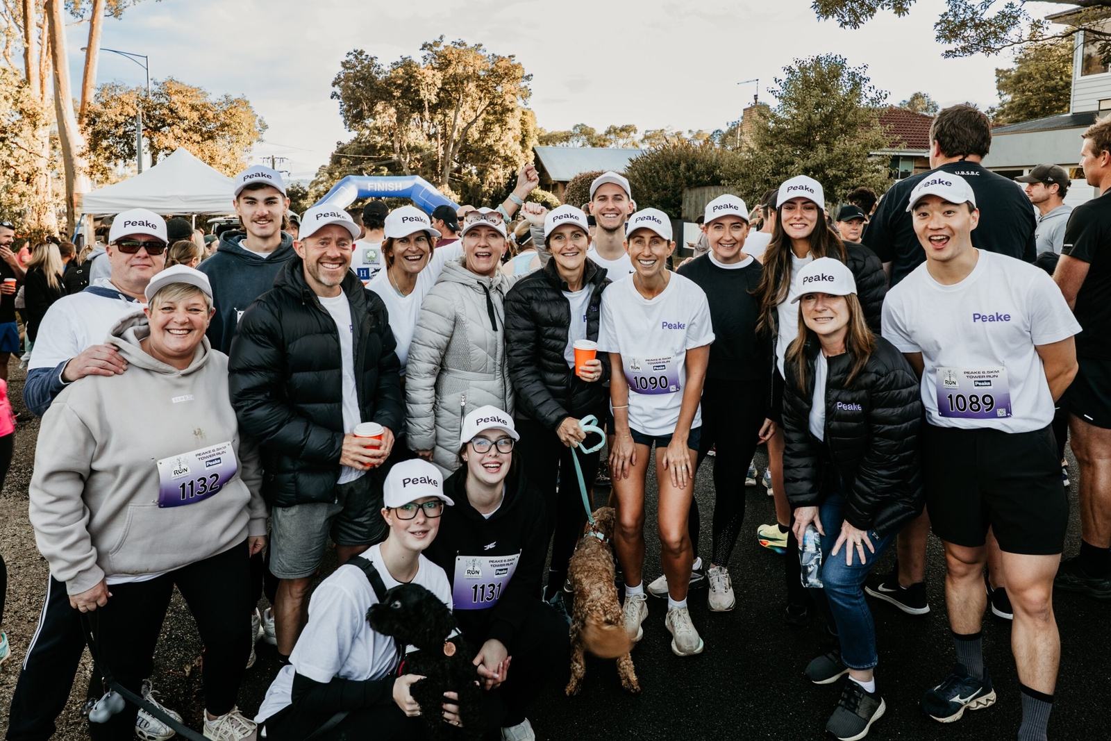 Peake Proudly Sponsor A Record-Breaking Upper Beaconsfield Tower Run!